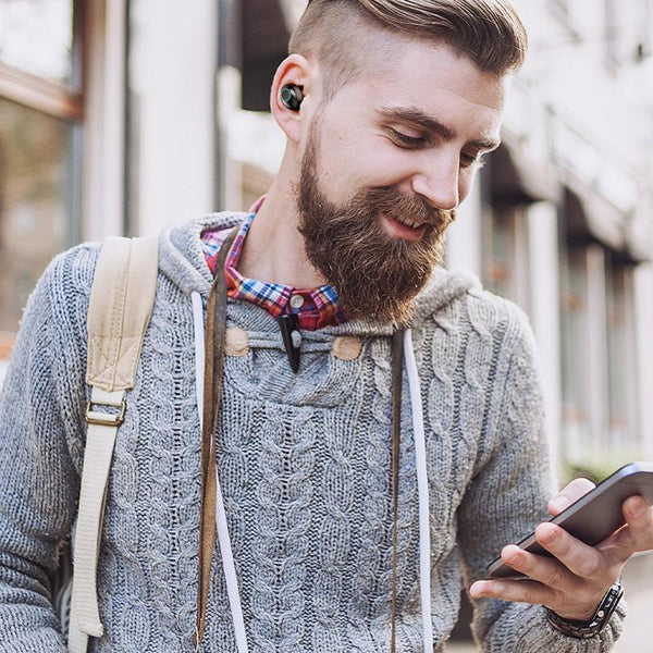 Wireless Stereo Bluetooth Headset With Charging Case And Digital Display M7 Tws V5.0 Black Earbuds