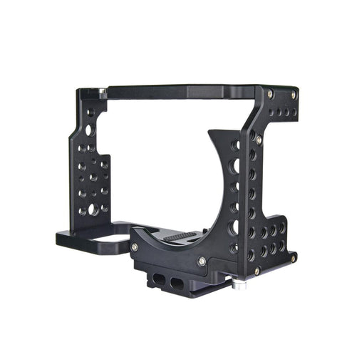 Video Camera Cage Stabilizer For Sony A7 Series Cameras Black Stabilizers
