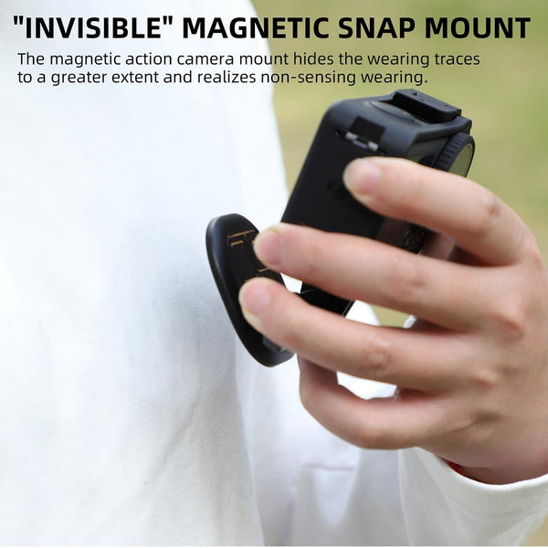 Neck Phone Action Camera Holder Magnetic Wearable For Audio And Video Recording Other Camera & Photo Accs