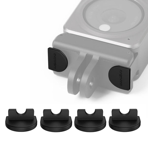4 Piece Silicone Anti Release Plugs For Dji Action 2 Audio And Video Accessories Other Camera & Photo Accs