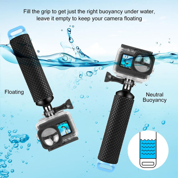 Action Camera Floating Handle Grip For Audio And Video Equipment Straps & Hand Grips