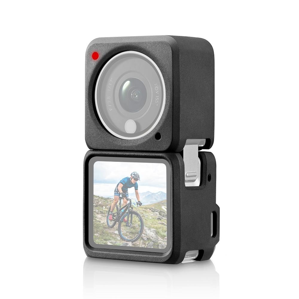 Silicone Protective Case For Dji Action 2 Sports Cameras With Split Design Camera Cases Bags & Covers