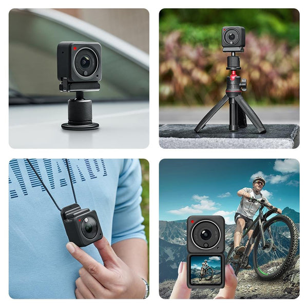 Silicone Protective Case For Dji Action 2 Sports Cameras With Split Design Camera Cases Bags & Covers