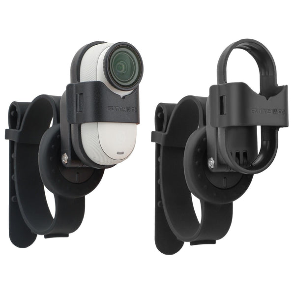 Insta360 Go 3S / Sunnylife Camera Strap With Magnetic Mount And Silicone Wristband For Drone Backpack Black Stripe Straps & Hand Grips