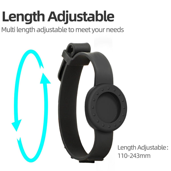 Insta360 Go 3S / Sunnylife Camera Strap With Magnetic Mount And Silicone Wristband For Drone Backpack Black Stripe Straps & Hand Grips