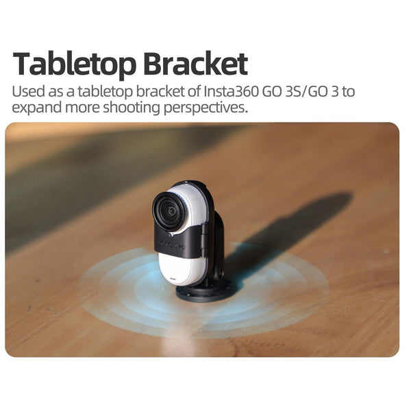 Insta360 Go 3S / Sunnylife Camera Strap With Magnetic Mount And Silicone Wristband For Drone Backpack Black Stripe Straps & Hand Grips