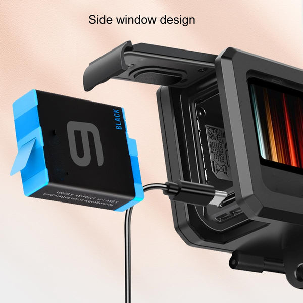 Protective Case With Mount And Screw For Gopro Hero10 Hero9 Audio Video Accessories Camera Cases Bags & Covers