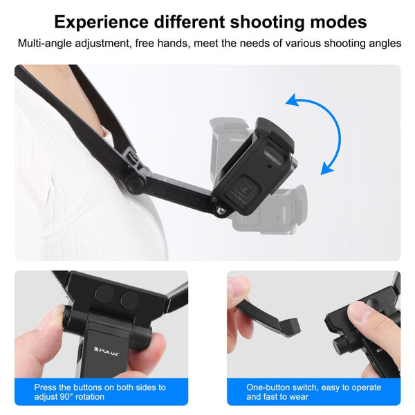 Flexible Neck Mount For Gopro And Smartphones Audio Video Equipment Camera Cases Bags & Covers