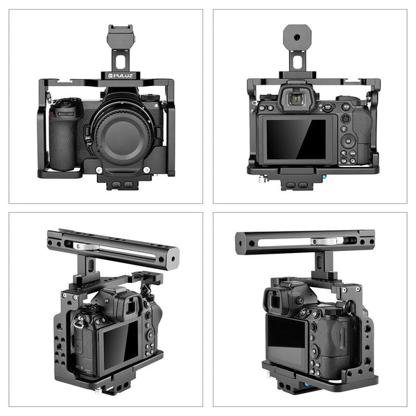 Filmmaking Rig With Handle For Nikon Z6 Z7 Black Cage Audio Video Equipment Camera Accessory Bundles