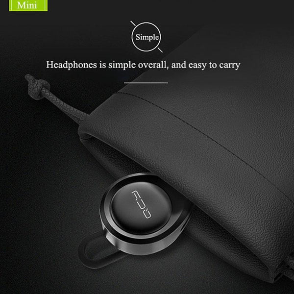 Wireless Bluetooth Earphone With Mic 10M Range Earbuds