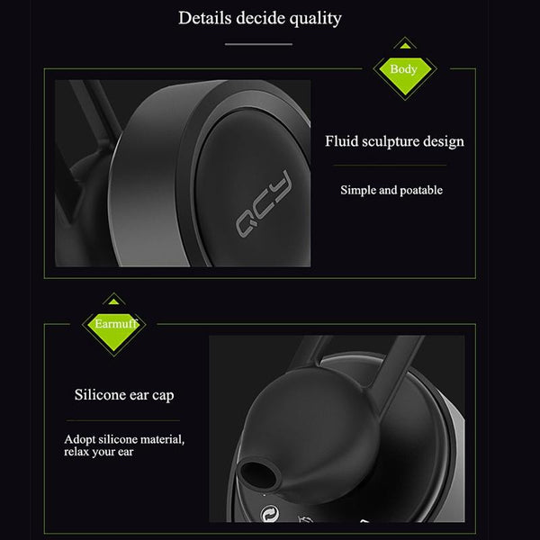 Wireless Bluetooth Earphone With Mic 10M Range Earbuds