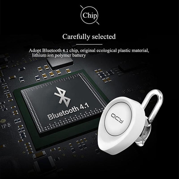 Wireless Bluetooth Earphone With Mic 10M Range Earbuds