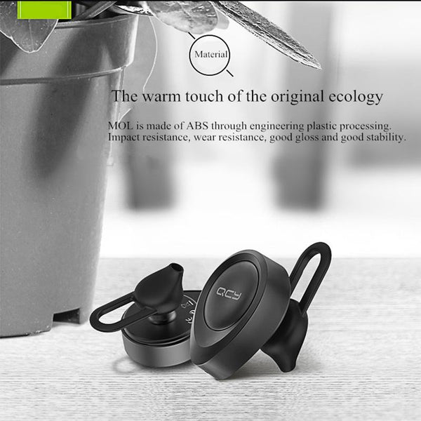 Wireless Bluetooth Earphone With Mic 10M Range Earbuds