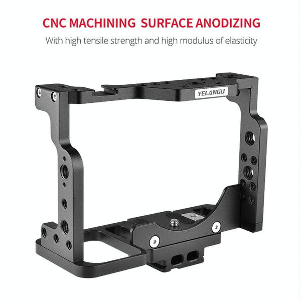 Video Camera Cage Stabilizer For Nikon Z6 And Z7 Cameras In Black Stabilizers