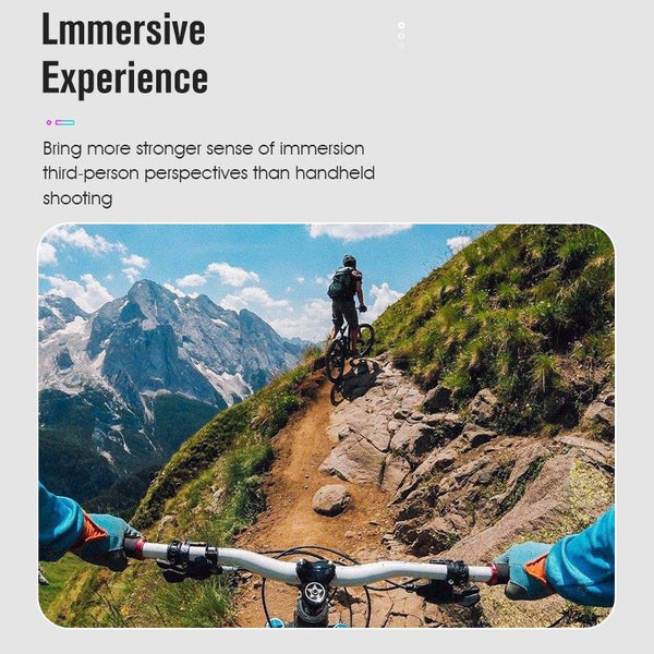 Universal Action Camera Head Strap Mount Black Straps & Hand Grips