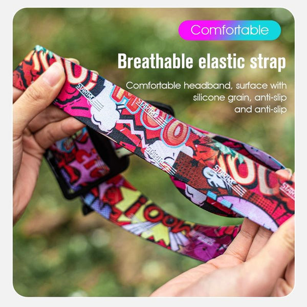 Universal Action Camera Head Strap Mount Black Straps & Hand Grips