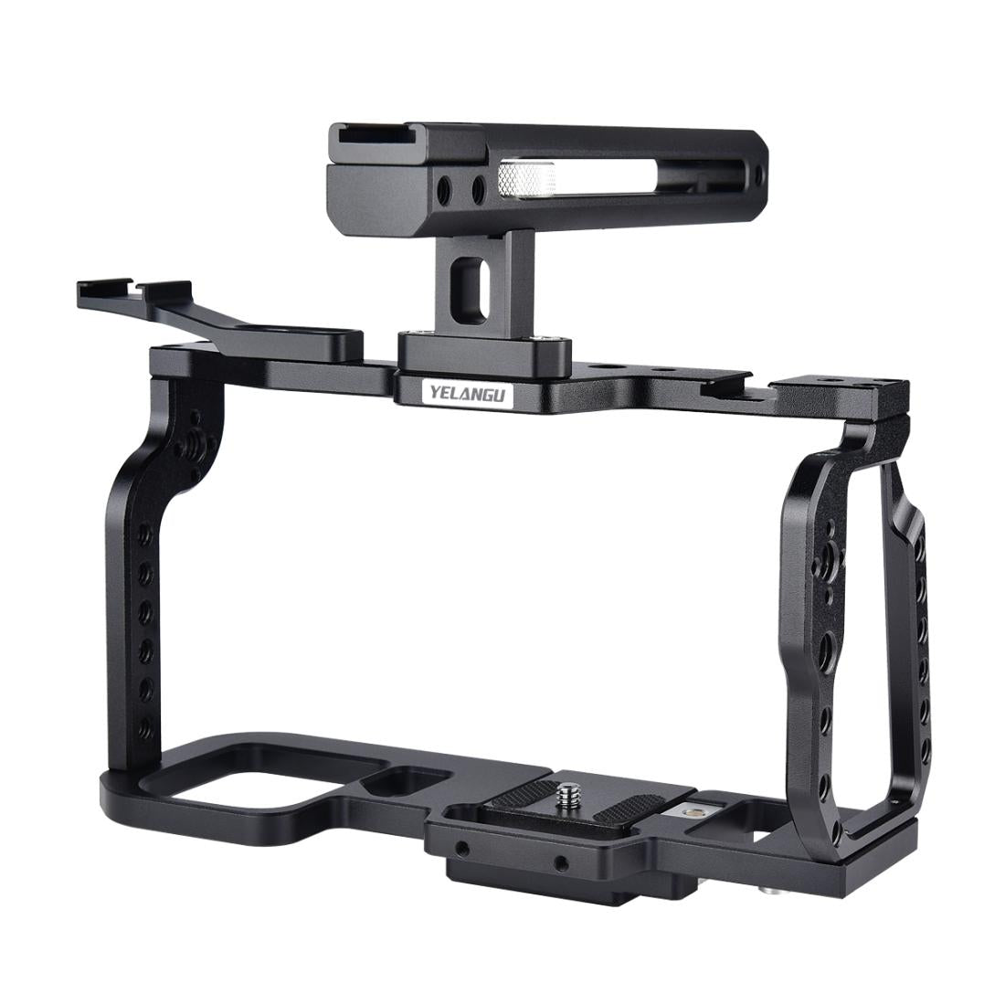 Video Camera Cage Stabilizer For Dji Bmpcc 4K Black Handle Audio And Equipment Stabilizers