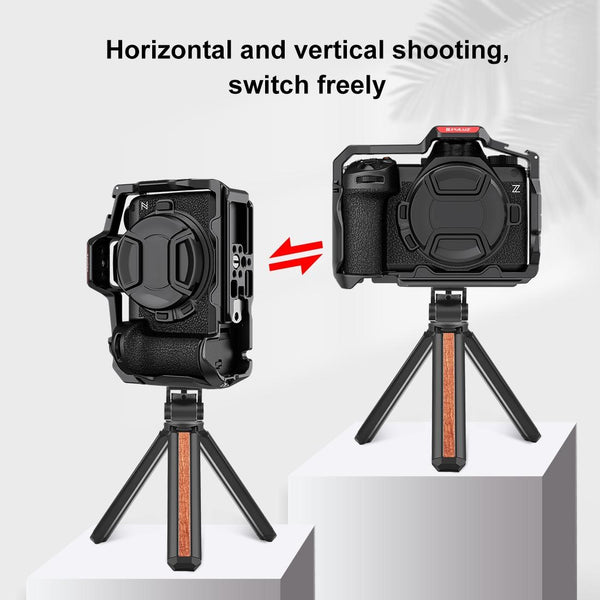 Metal Camera Cage For Nikon Z6iii Stabilizer Rig Black Audio Video Equipment Camera Cases Bags & Covers