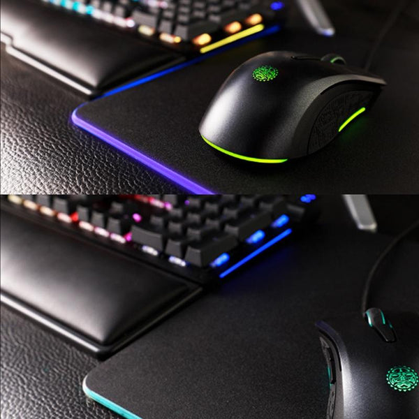 Rgb Gaming Mouse Pad Black Mouse Pads & Wrist Rests