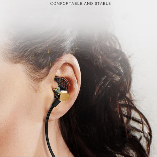 Wireless In Ear Earphones With Mic Kin 88 Black Earbuds
