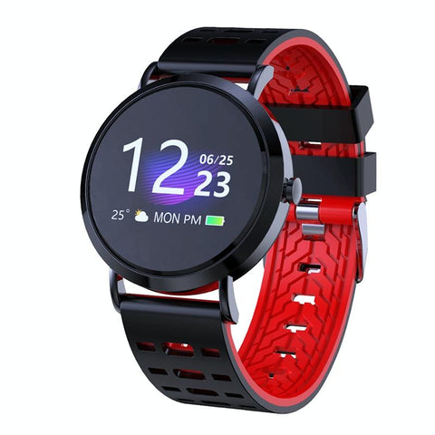 Tn Colour Screen Smart Bracelet Ip67 Waterproof Call Heart Rate Sleep Sedentary Reminder Black Smart Watches