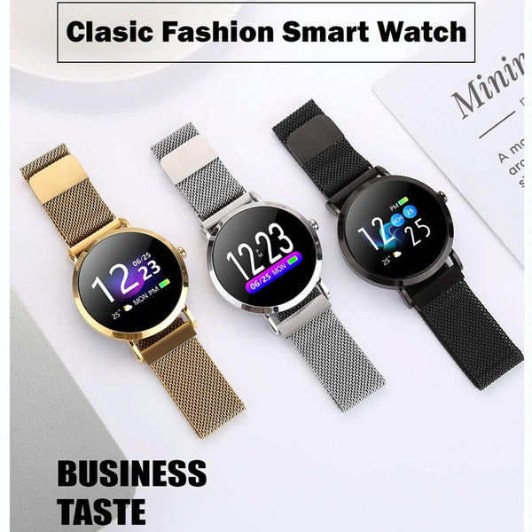 Tn Colour Screen Smart Bracelet Ip67 Waterproof Call Heart Rate Sleep Sedentary Reminder Black Smart Watches