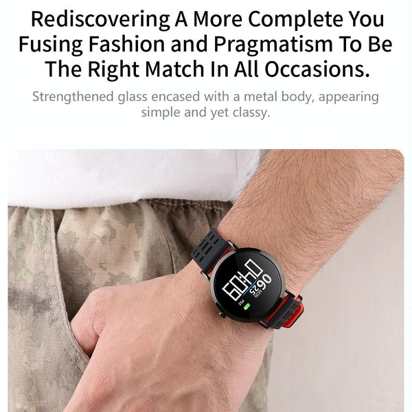 Tn Colour Screen Smart Bracelet Ip67 Waterproof Call Heart Rate Sleep Sedentary Reminder Black Smart Watches