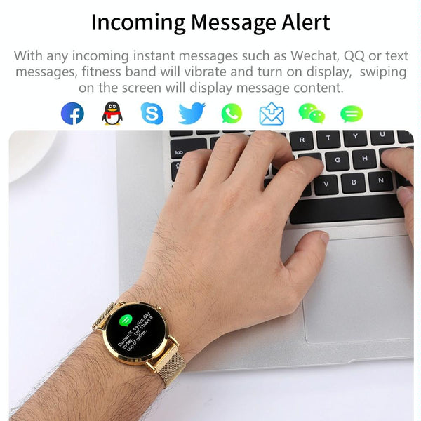 Tn Colour Screen Smart Bracelet Ip67 Waterproof Call Heart Rate Sleep Sedentary Reminder Black Smart Watches