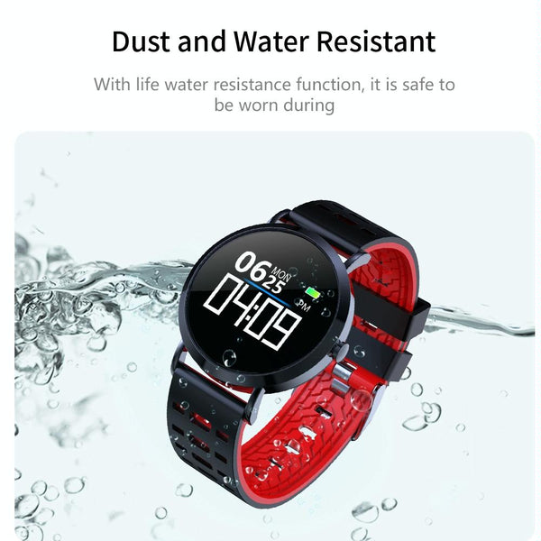 Tn Colour Screen Smart Bracelet Ip67 Waterproof Call Heart Rate Sleep Sedentary Reminder Black Smart Watches