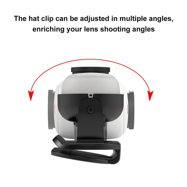 Quick Release Magnetic Hat Clip For Insta360 Go3 Other Camera & Photo Accs