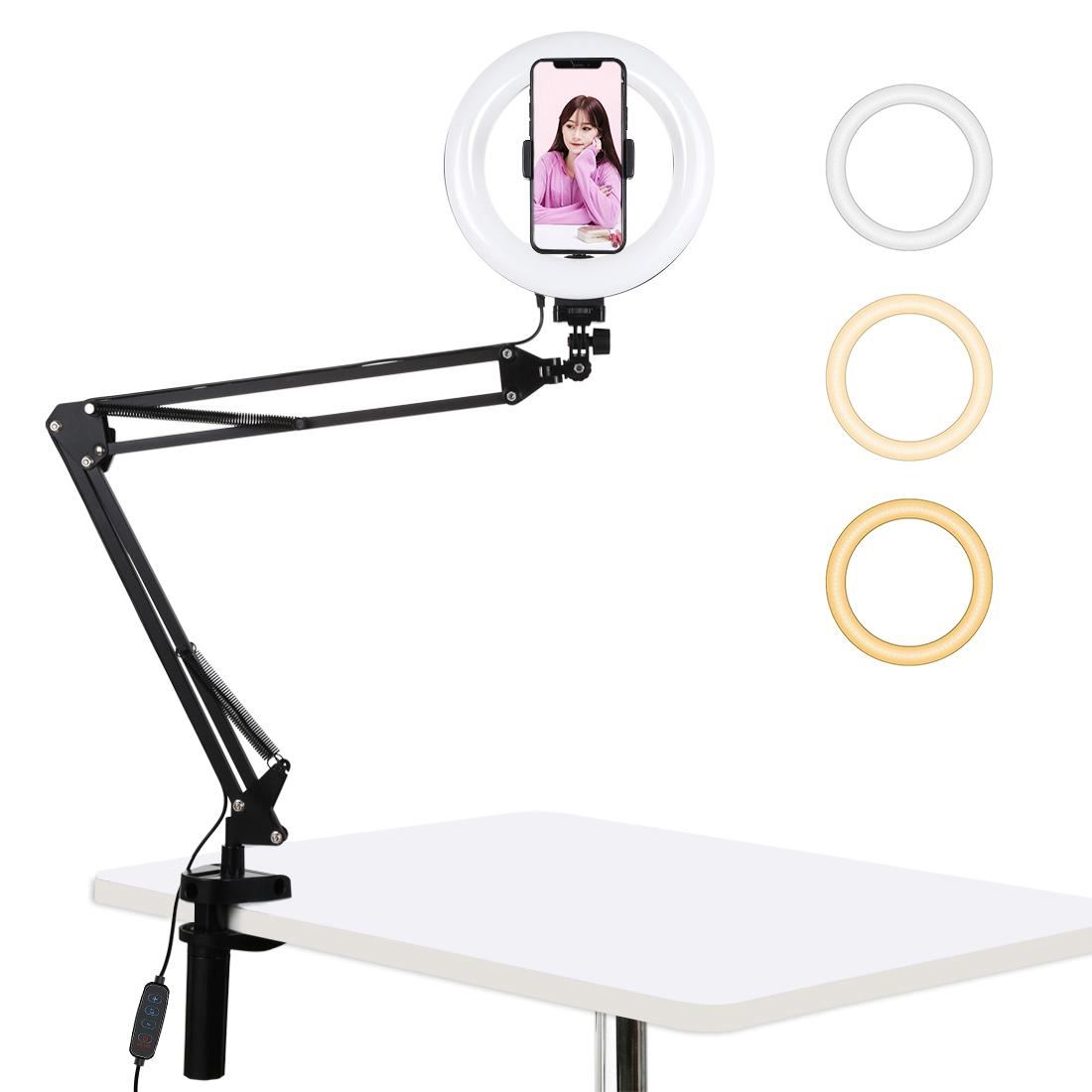 7.9 Inch Ring Light With Usb Three Modes Dual Colour Phone Clamp For Video And Photography Other Lighting & Studio