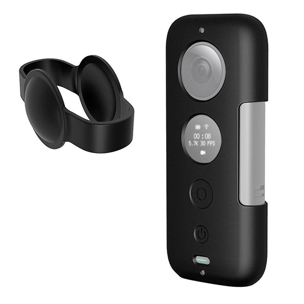 Insta360 One X Silicone Case With Lens Cover For Audio And Video Protection Camera Cases Bags & Covers