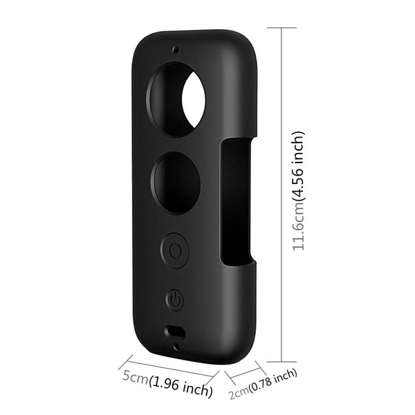Insta360 One X Silicone Case With Lens Cover For Audio And Video Protection Camera Cases Bags & Covers