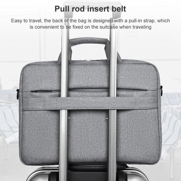 15 Inch Laptop Leather Handbag For Business Briefcase Sapphire Blue Laptop Cases & Bags