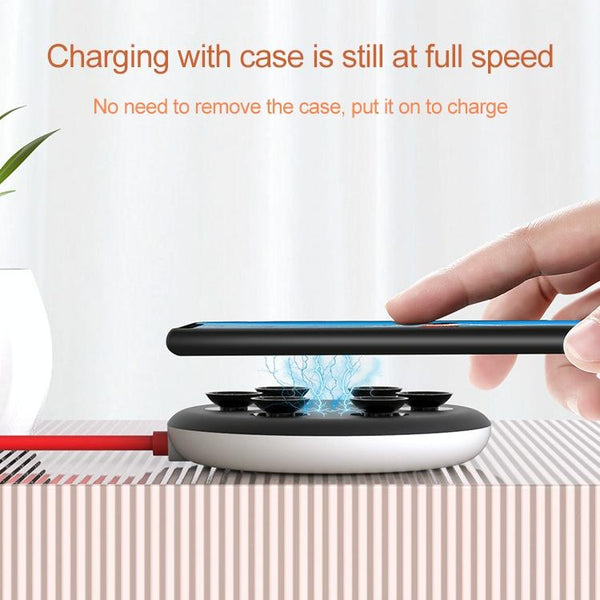 Wireless Fast Charger With Suction Cup 1.5M White Chargers & Cradles