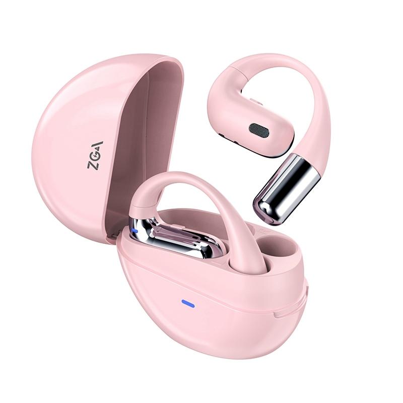 Phantom Open Wireless Bluetooth Earphones Zga Gs13 Pink Earbuds