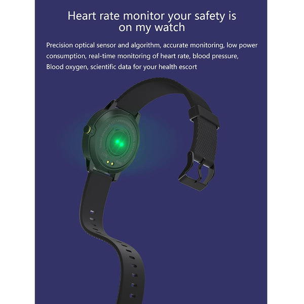 1.3 Inch Tft Screen Ip67 Waterproof Smart Watch Bracelet Support Sleep Monitor / Heart Rate Blood Pressure Monitoring Red Smart Watches