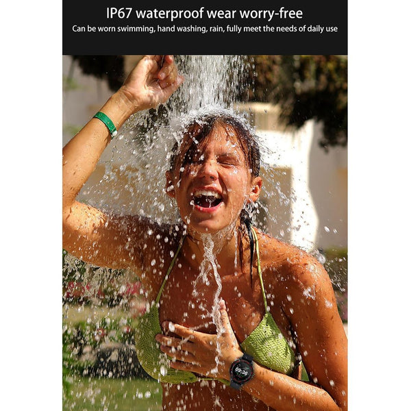 1.3 Inch Tft Screen Ip67 Waterproof Smart Watch Bracelet Support Sleep Monitor / Heart Rate Blood Pressure Monitoring Red Smart Watches