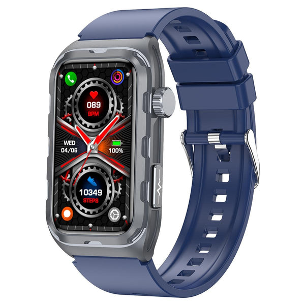 Ip68 Waterproof Smart Watch Ecg Health Monitoring Blue Smart Watches