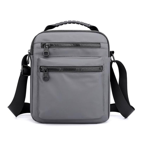 Men Oxford Cloth Crossbody Chest Bag Sporty And Versatile Grey Bags