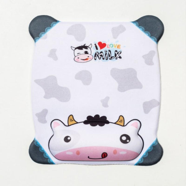 Cartoon Silicone Mouse Pad Wristband Blue Cat Mouse Pads & Wrist Rests