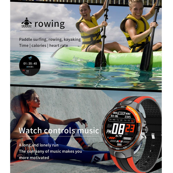 Waterproof Smart Wristband With Menstrual Cycle Reminder And Heart Rate Monitor Yellow Activity Trackers