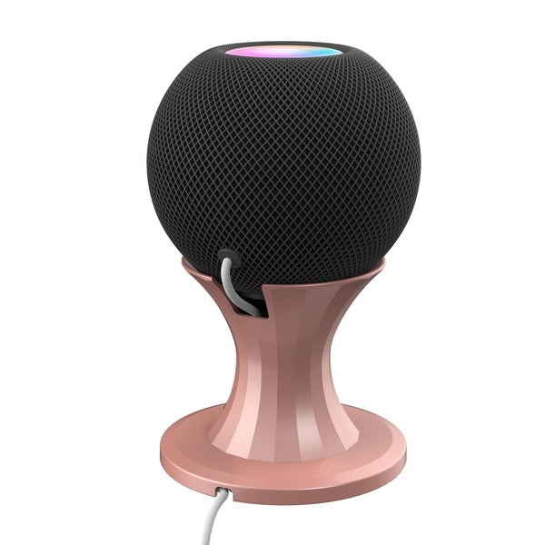 Desktop Bracket For Apple Home Pod Mini Rose Gold Speaker Mounts & Stands