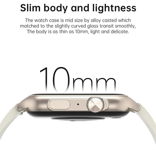 1.96 Inch Ips Screen Smart Watch Supports Bluetooth Calls / Blood Oxygen Monitoring Silver Smart Watches