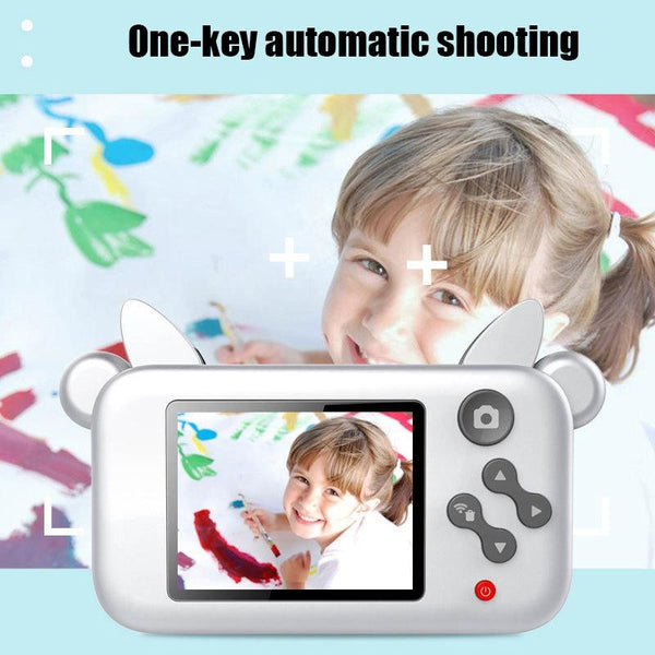 Mini Cartoon Digital Camera For Kids With Wifi Brown Digital Cameras