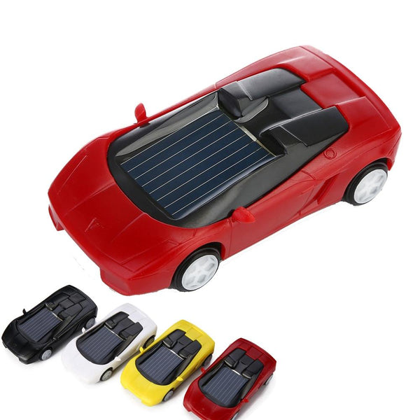 3 Piece Solar Mini Car Racer Toy For Kids Powered By The Sun White Rc Model Vehicles
