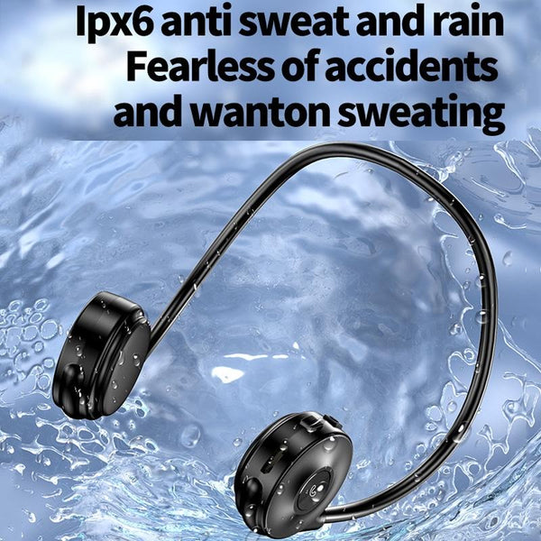 Bluetooth Earphones With Stereo Vibration Red Earbuds