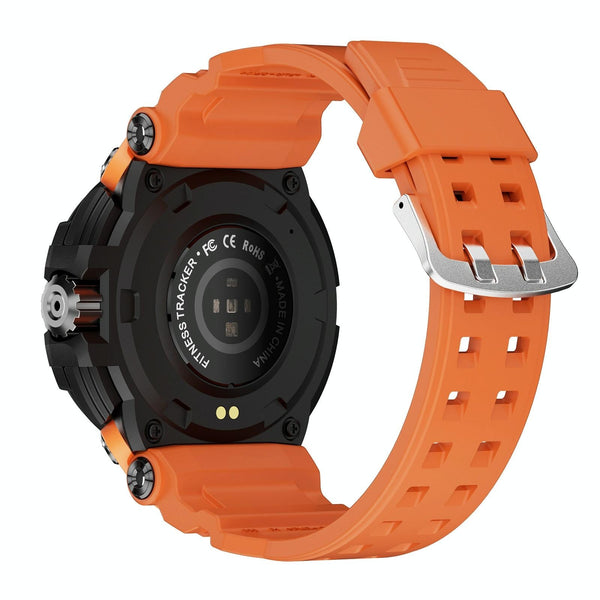 1.5 Inch Colour Screen Bluetooth Smart Watch Health & Sports Monitoring Orange Smart Watches