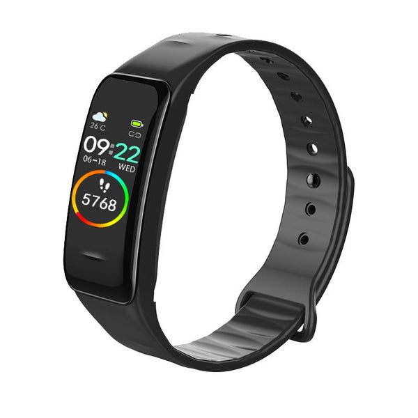 Waterproof Smart Bracelet With Colour Screen Ip67 Blue Activity Trackers
