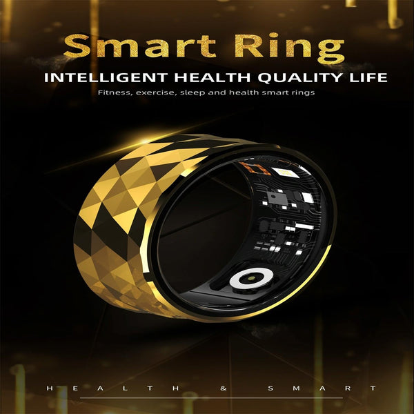 Smart Ring For Health Monitoring & Exercise R12m Size 20 Silver Activity Trackers